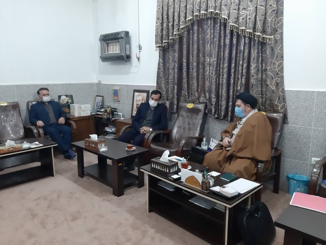 دیدار رئیس حوزه هنری خوزستان با امام جمعه دزفول