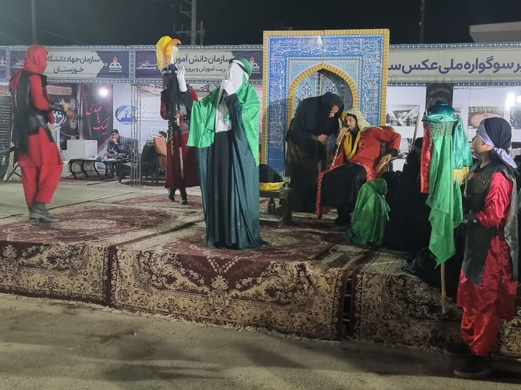 تعزیه زبان هنرمندانه بیان وقایع عاشورا است