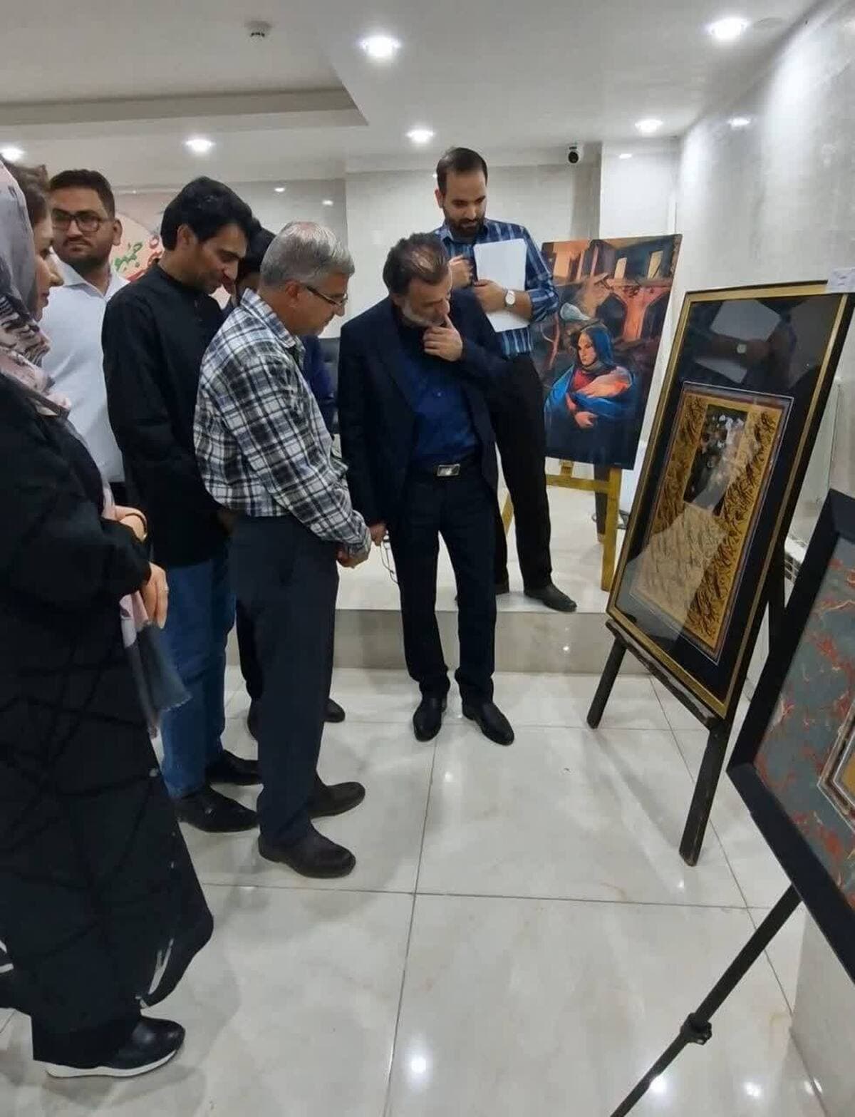برگزاری نمایشگاه خوشنویسی «شهید جمهور» در حوزه هنری خوزستان