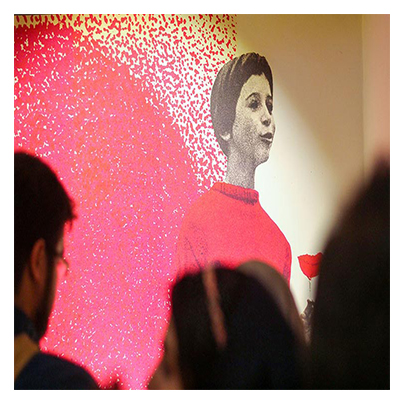 طراحی یک گفت‌وگو، دیزاین نمایشگاه آثار طراحی گرافیک عباس کیارستمی