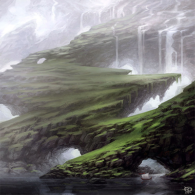 منتخبی از تصویر سازی های گرانت رگان هنرمند استرالیاییح