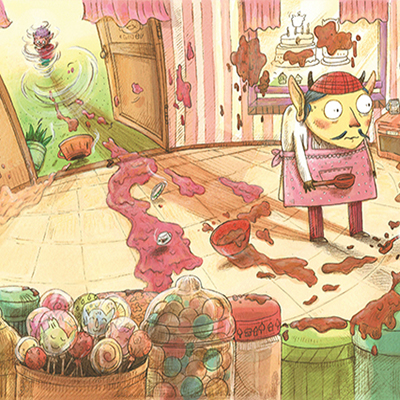 تصویرسازی داستانی -مریم طهماسبی (فرغولی و از ما بهترون)