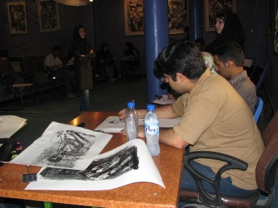 کارگاه و نمایش نقاشی