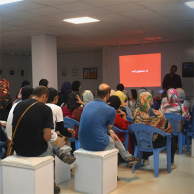 نمایشگاه گرافیک در نگارخانه مهر قزوین