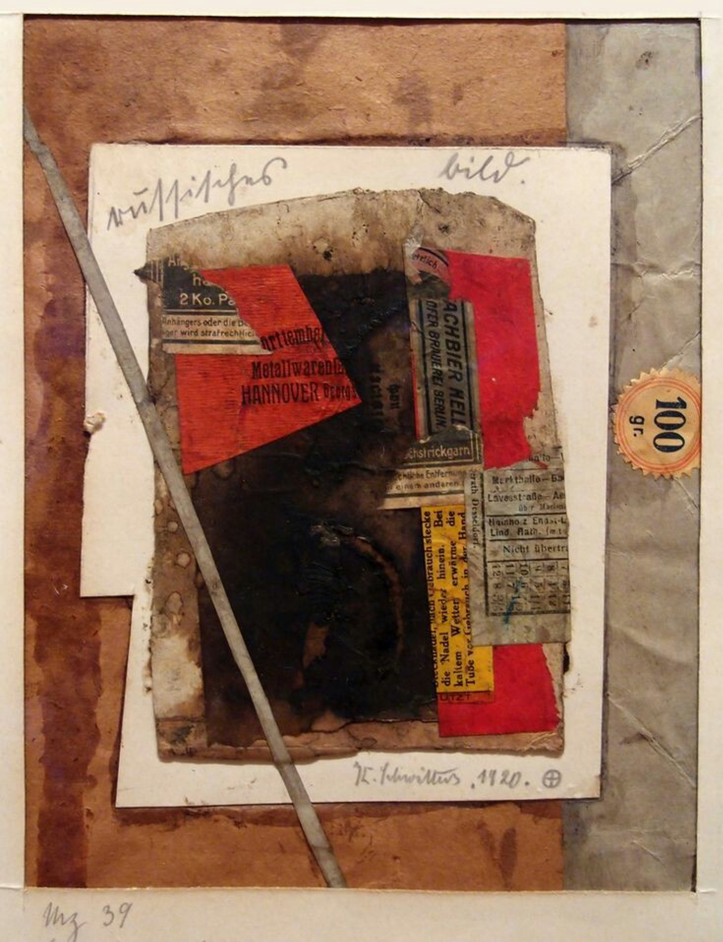تعدادی از آثار Kurt Schwitters