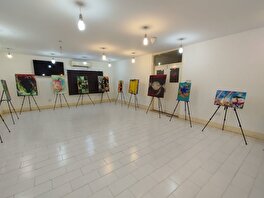 برگزاری نمایشگاه نقاشی و کاریکاتور در آبادان به مناسبت دهه فجر