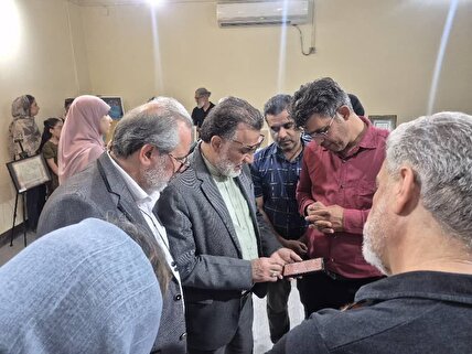 نمایشگاه خوشنویسی «مِهر» در آبادان گشایش یافت